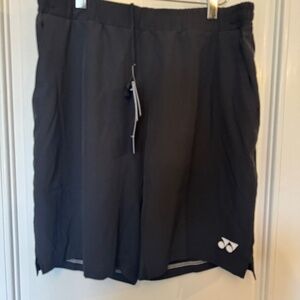 NWT Yonex Men's Black Shorts Size L